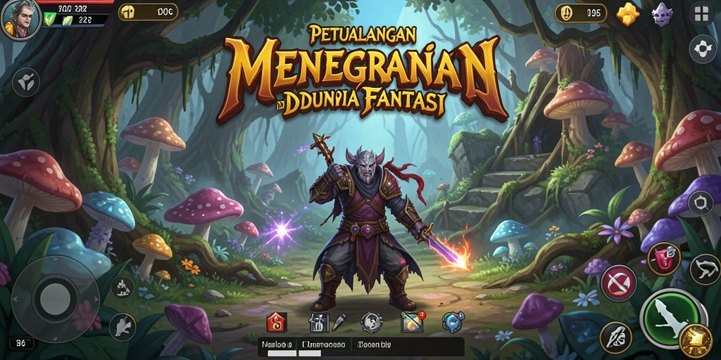 Tampilan gameplay D06 yang menakjubkan dengan aksi petualangan seru.