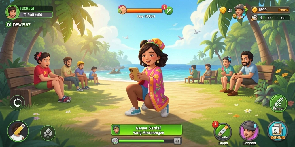 Screenshot gameplay DEWI567 yang penuh keseruan dan tantangan.