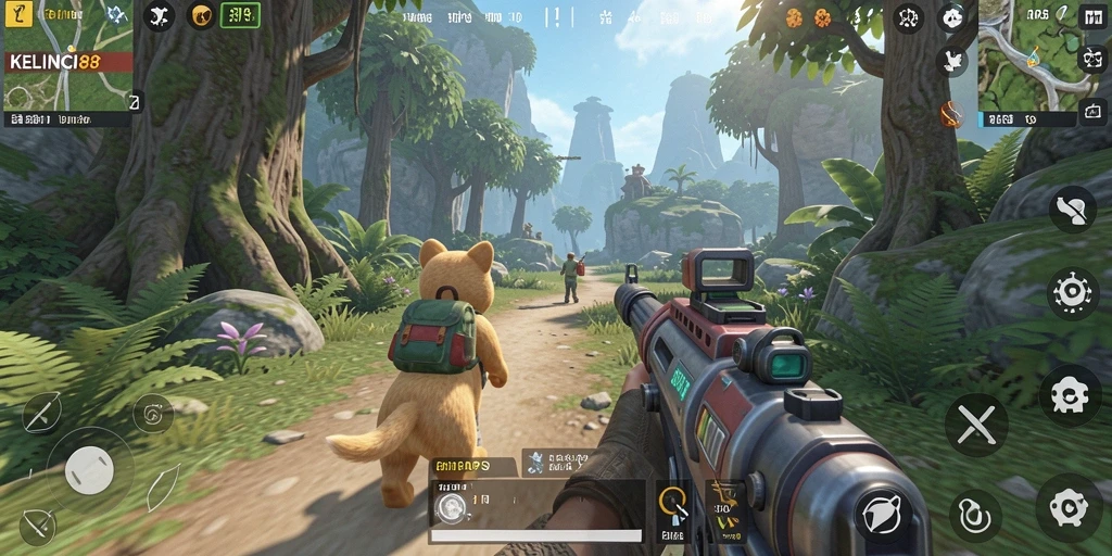 Tampilan gameplay seru dalam KELINCI88 dengan aksi menegangkan.