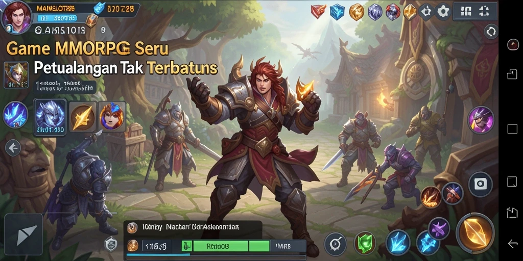 Gameplay mendebarkan di dunia fantasi MAINSLOT88.