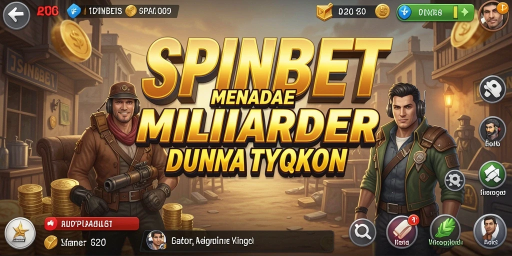 Tampilan gameplay SPINBET yang mengasyikkan dan interaktif.