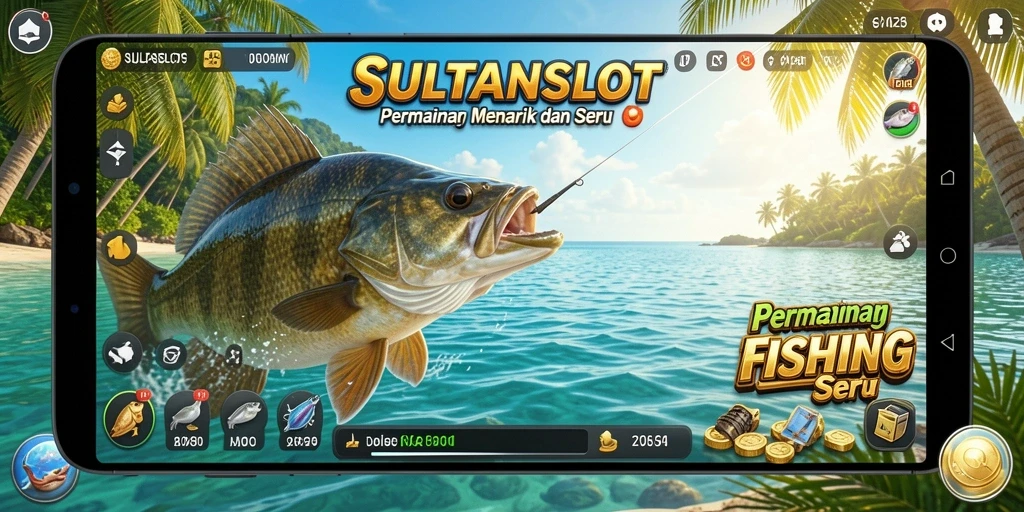 Tangkapan ikan yang mengesankan dalam gameplay SULTANSLOT.