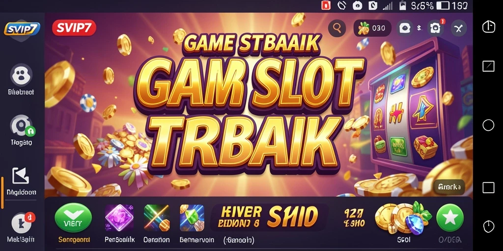 Tangkapan layar gameplay SVIP7 dengan gulungan Slot yang menarik.