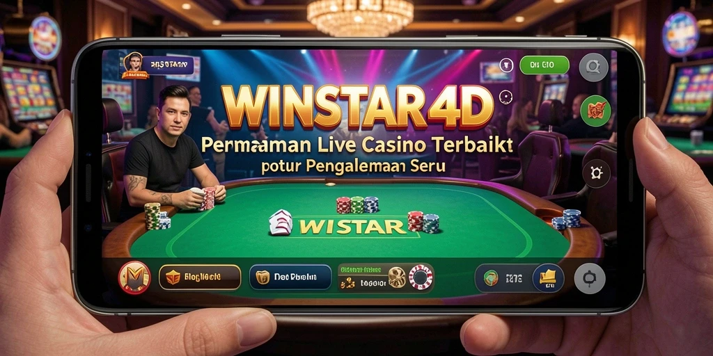 Gameplay mendebarkan dari permainan Live Casino WINSTAR4D.